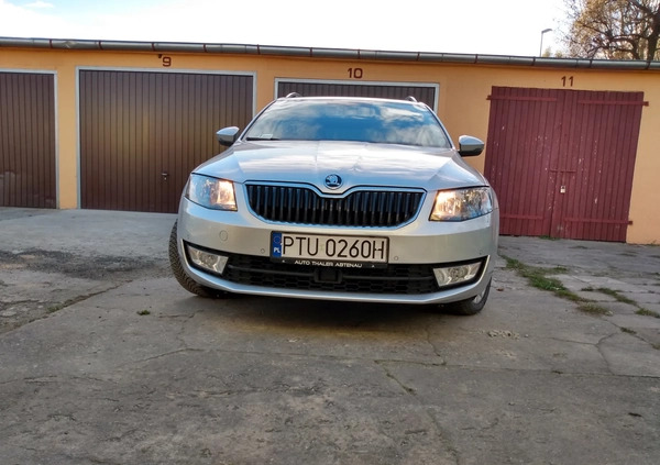 Skoda Octavia cena 51000 przebieg: 166000, rok produkcji 2016 z Turek małe 781